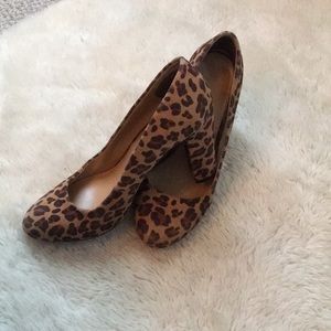 Leopard heels